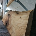 Un miroir de type "live edge"