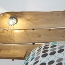 Tête de lit en châtaigner