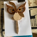 Hibou Intarsia