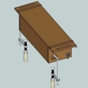 Gabarit à tenon et mortaise