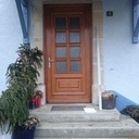 Porte d'entrée Bois-Métal