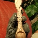 Cuillère en olivier