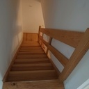 Escalier quart tournant à palier tout simple