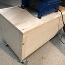 Servante pour rabot-dégau Scheppach HMS-1070