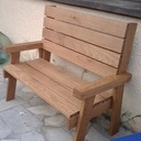 Banc extérieur pour 2 personnes