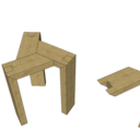 assise moins solide pour son enfourchement qui n'est pas du bon côté