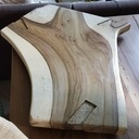 Table basse "Tranche de Noyer"