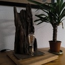 Lampe hexagone