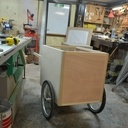 Une charrette de glasses