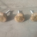 3 molettes (tour a pedale)