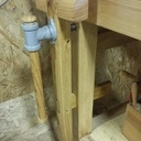 Un établi à tenons traversant et clés