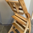 Chaise haute évolutive en bois