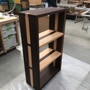 Petit meuble de rangement noyer hêtre