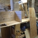 Meuble colonne pour rangement outillage dans véhicule