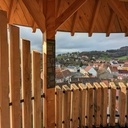 Garde corps en chêne