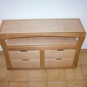 Meuble tv érable et chêne