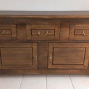 Buffet en lamellé chêne