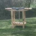 Meubles de jardin et interieur .en bois de palettes.