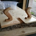 Poussoirs pour la dégauchisseuse