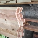 Table extérieure en Douglas 3000x1250