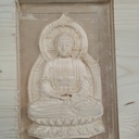 Réalisation d'un Bouddha en bois