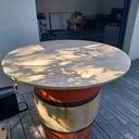 Table Ronde en Chataignier