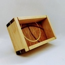 Petite boîte à queue d'arondes avec incrustations