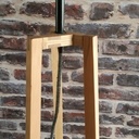 Lampe trépied châtaignier