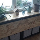 Bibliothèque / bureau OSB