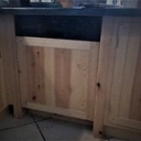 Façades de cuisine en pin