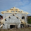 Charpente villa 4 pans