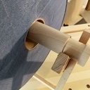 Dérouleur à papier en restes de suédois