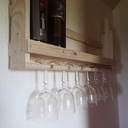 Support pour bouteilles et verres