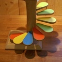 Bas de l'escalier vue de face