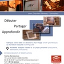 Cours d'initiation ébénisterie et menuiserie
