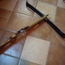 Pistolet arbalète fait de 3 épaisseurs de contre plaqué