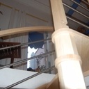 Escalier Frene naturel