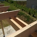 Pergola sur mesure en douglas