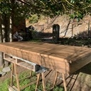 Estrade en châtaignier