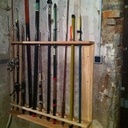 Support à canne a pêche