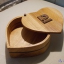 Petite boîte en forme de coeur