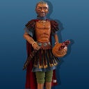 Le templier, le soldat mauresque, la princesse et le soldat romain