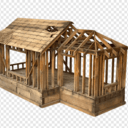 traditionnelle style  balloon  , encore utilisé pour les constructions contemporaines !