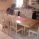 Table monastère avec chaises