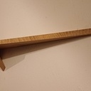 Prototype d'une petite étagère décorative