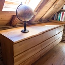 Enfilade en hêtre et douglas