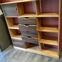 Bibliothèque en hêtre