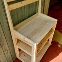 Meuble à Oeufs. Epicéa.