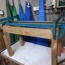 Table basse plateau en chêne