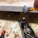 Bureau en châtaignier et pin douglas